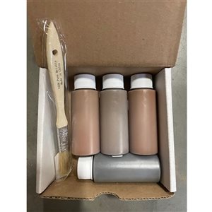 Quality Stone Modern Brick Terracotta Latex Paint Kit 4 x 2-oz. Tube