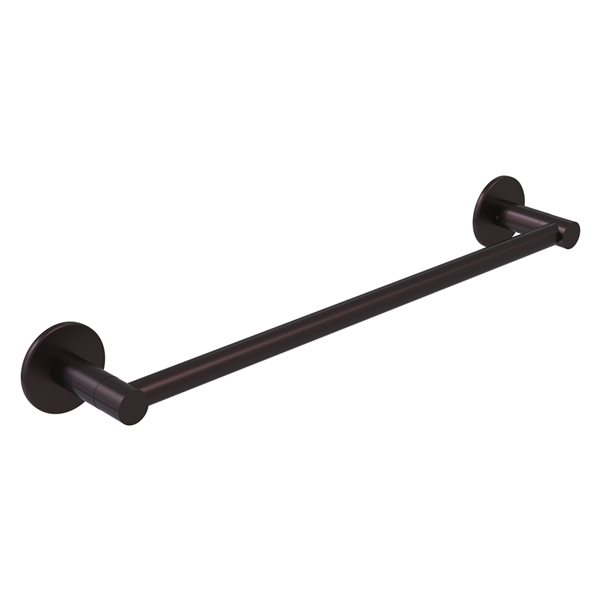Allied Brass Fresno 30-in Antique Bronze Wall Mount Single Towel Bar