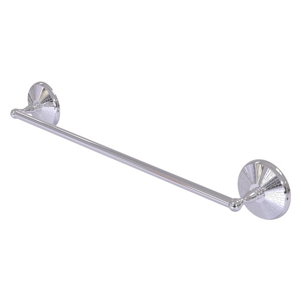 Allied Brass Monte Carlo 30-in Polished Chrome Wall Mount Single Towel Bar
