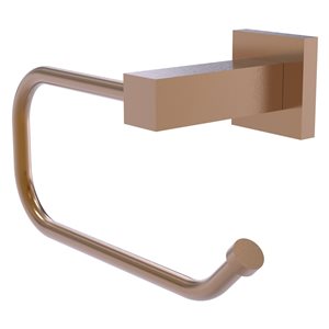 Allied Brass Montero Brushed Bronze Single Post Wall Mount Toilet Paper Holder