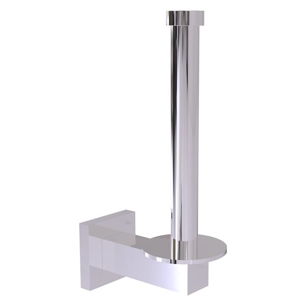 Allied Brass Montero Polished Chrome Wall Mount Single Post Toilet Paper Holder
