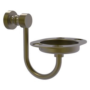 Allied Brass Foxtrot Antique Brass Tumbler and Toothbrush Holder