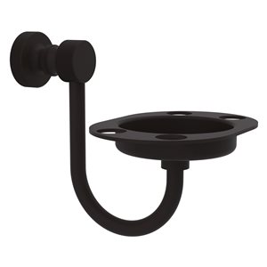 Allied Brass Foxtrot Oil Rubbed Bronze Brass Tumbler and Toothbrush Holder