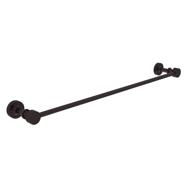 Allied Brass Foxtrot 36-in Antique Bronze Wall Mount Single Towel Bar