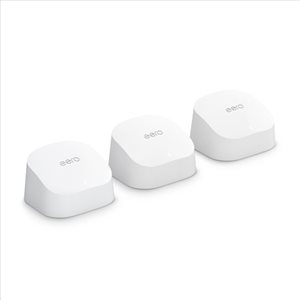 Système Wi-Fi 6 maillé eero Pro 6 bidande par Amazon (1 routeur et 2 amplificateurs)