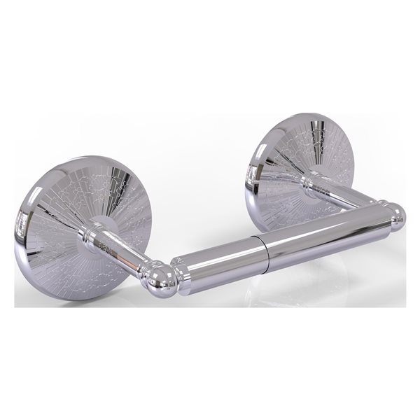 Allied Brass Monte Carlo Polished Chrome Wall Mount Double Post Toilet Paper Holder