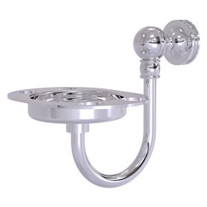 Allied Brass Mambo Brass Tumbler and Toothbrush Holder in Polished Chrome