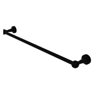 Allied Brass Mambo 30-in Matte Black Wall Mount Single Towel Bar