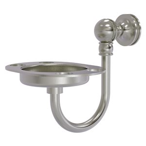 Allied Brass Mambo Brass Tumbler and Toothbrush Holder in Satin Nickel