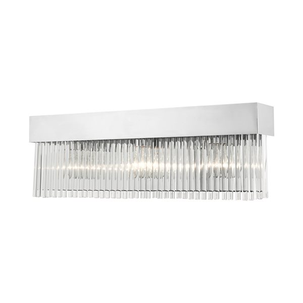 Livex Lighting Norwich 23.25-in W 3-light Polished Chrome Modern/contemporary Wall Sconce
