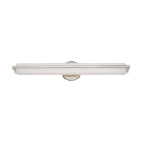 Livex Lighting Visby LED Nickel Modern/contemporary Vanity Light