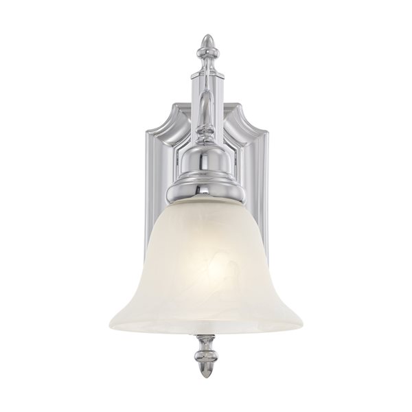Livex Lighting French Regency 6in W 1light Polished Chrome