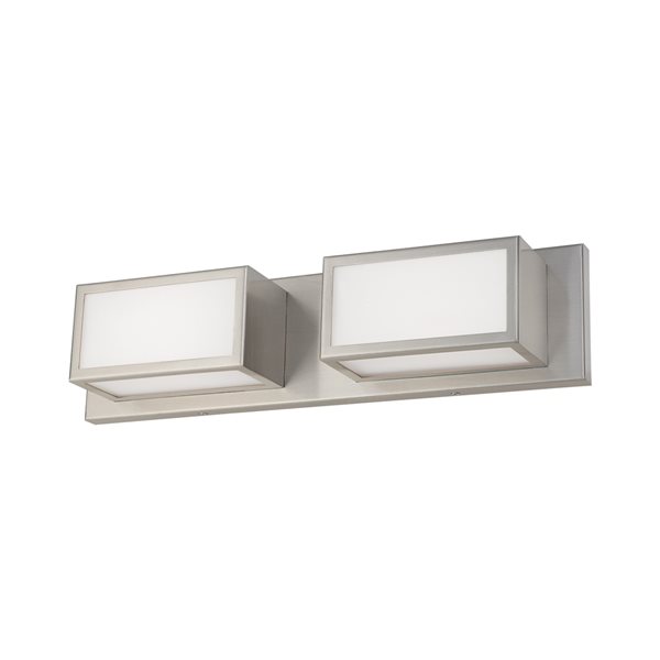 Livex Lighting Sutter LED Light Nickel Modern/contemporary Vanity Light