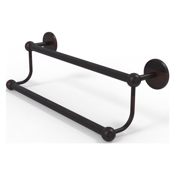 Allied Brass Prestige Skyline 18-in Venetian Bronze Wall Mount Double Towel Bar