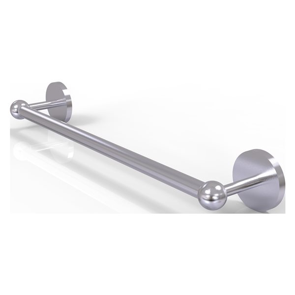 Allied Brass Prestige Skyline 30-in Satin Chrome Wall Mount Single Towel Bar