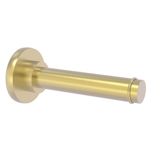 Allied Brass Prestige Skyline Satin Brass Single Post Wall Mount Toilet Paper Holder