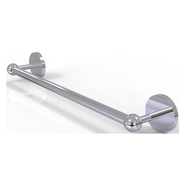 Allied Brass Prestige Skyline 30-in Polished Chrome Wall Mount Single Towel Bar