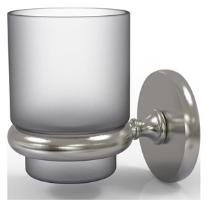 Allied Brass Prestige Skyline Satin Nickel Brass Tumbler Holder