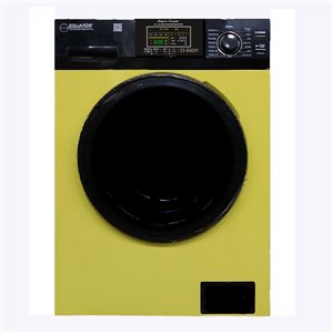 Equator Advanced Appliances 2-cu ft Capacity Yellow Ventless Combination Washer and Dryer