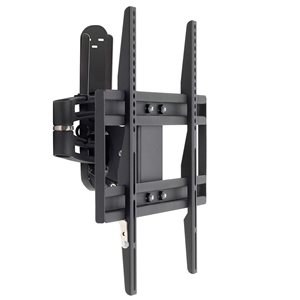 RCA Full Motion Wall Black TV Mount for TVs up to 46-in (Hardware Included)