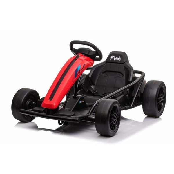 Voltz Toys Electric GoKart 24 V for Kids and Adult - Red