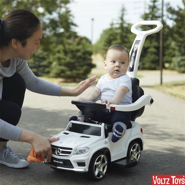 Voltz Toys Push Car with Pedal 4-in-1 - Red