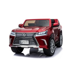 Voltz Toys Electric Ride-On 12 V Lexus with Parental Control - Red