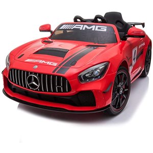 Voltz Toys Electric Ride-On 12 V Mercedes-Benz AMG with Parental Control - Red