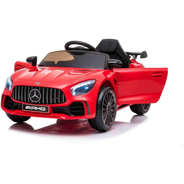 Voltz Toys Electric Ride-on Mercedes-Benz 12 V Red GT-R with Parental Control