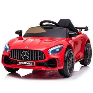 Voltz Toys Electric Ride-on Mercedes-Benz 12 V Red GT-R with Parental Control