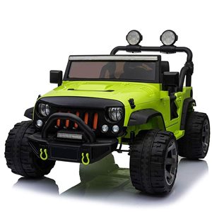 Voltz Toys 2-Seater Electric Ride-on Jeep with Parental Control - Green