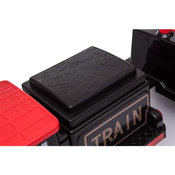 Voltz Toys Electric Ride-On 12 V Train Locomotive and Carriage Set