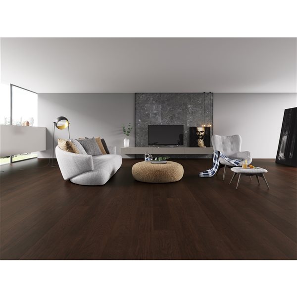 Home Inspired Floors 7 1/2-in Wide Hickory Auburn Glaze Engineered Wood Flooring (19.84-sq. ft.)