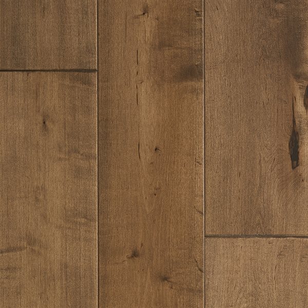 Villa Barcelona 7 1/2 x 1/2-in Prefinished Maple Bordeta Wirebrushed Engineered Hardwood Flooring