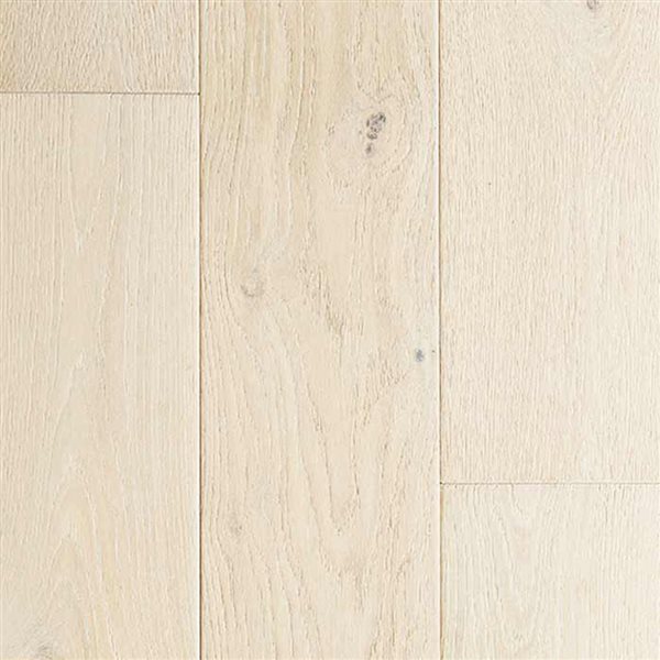 Villa Barcelona 6 1/2 x 3/8-in Prefinished French Oak Paloma Wirebrushed Hardwood Flooring (Pallet)