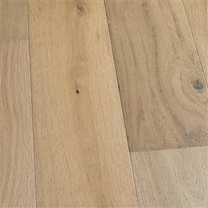 Sample Villa Barcelona Heritage 1/2-in x 7.5-in Prefinished French Oak Casa Wirebrushed Hardwood Flooring