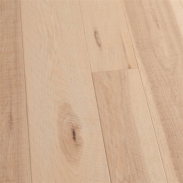 Sample Villa Barcelona Prefinished Hickory Peninsula Wirebrushed Engineered Hardwood Flooring -  (5-in/7-in x 1/2-in)