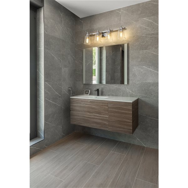 Z-Lite Bohin 4-Light Chrome Transitional Vanity Light