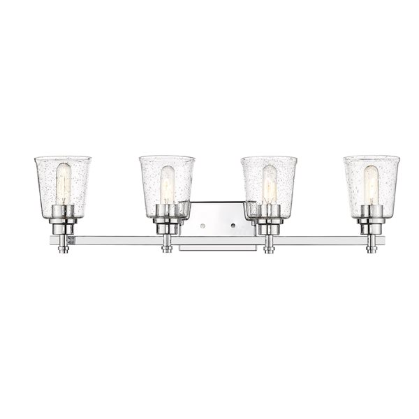 Z-Lite Bohin 4-Light Chrome Transitional Vanity Light