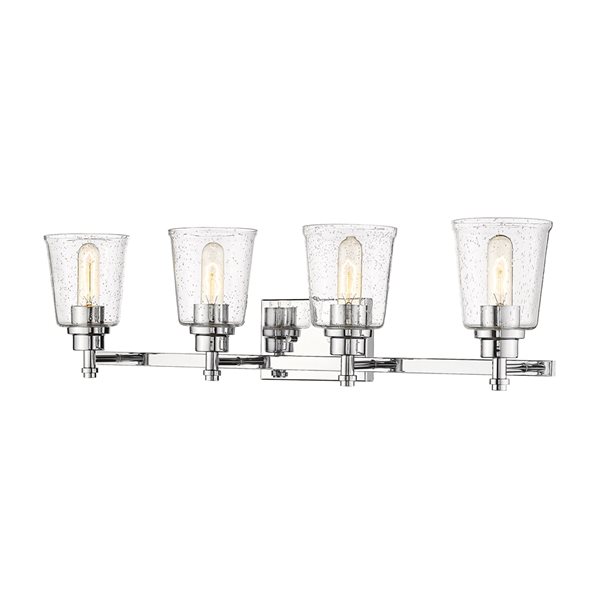 Z-Lite Bohin 4-Light Chrome Transitional Vanity Light