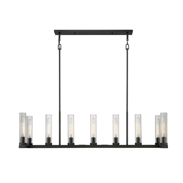 Z-Lite Beau 9-Light Bronze Transitional Chandelier