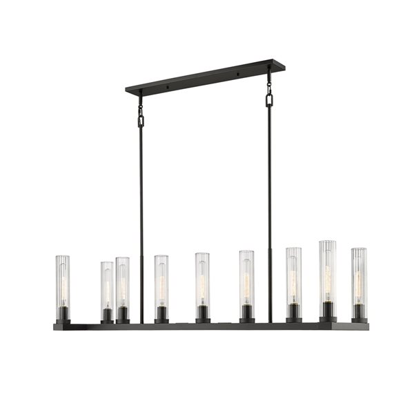 Z-Lite Beau 9-Light Bronze Transitional Chandelier