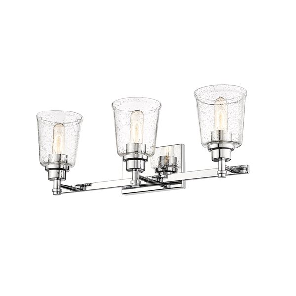 Z-Lite Bohin 3-Light Chrome Transitional Vanity Light