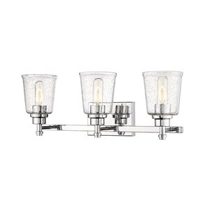 Z-Lite Bohin 3-Light Chrome Transitional Vanity Light