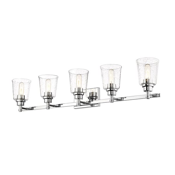 Z-Lite Bohin 5-Light Chrome Transitional Vanity Light