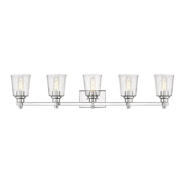 Z-Lite Bohin 5-Light Chrome Transitional Vanity Light