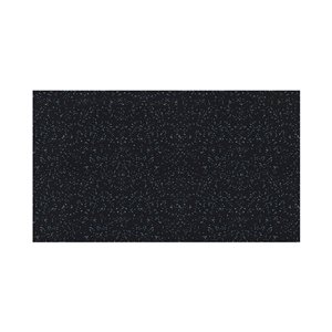 Fitfloor 0.3-in x 48-in x 72-in Black Flecked with Blue Multipurpose Rubber Mat