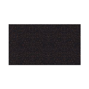 Fitfloor PRO 0.4-in x 48-in x 72-in Black Flecked with Orange Multipurpose Rubber Mat