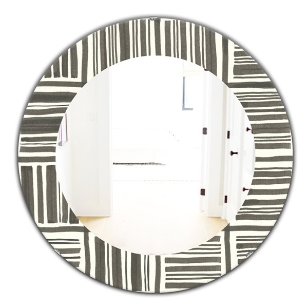 Designart 24-in x 24-in Minimalist Graphics I Mirror