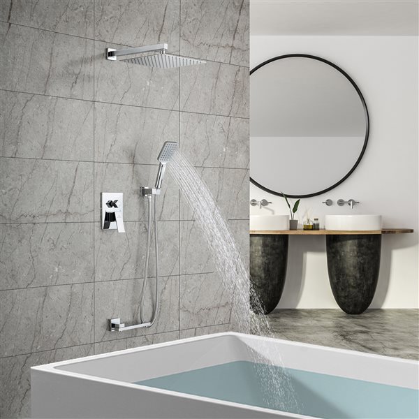 CASAINC Polished Chrome Shower System | RONA